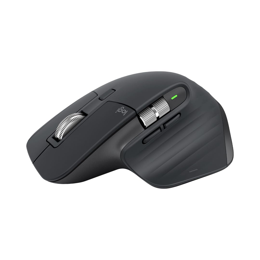 Logitech MX Master 3S Performans Kablosuz Mouse, 8.000 DPI, Sessiz